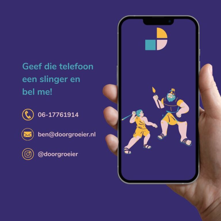Doorgroeier bel me